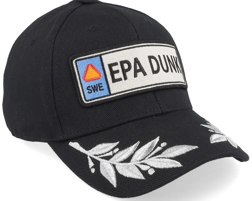 Epa Dunk Registreringsskylt Winner Black Adjustable - Iconic