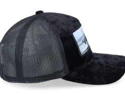 Epa Jet Fighter Velvet Black A-Frame Trucker - Calza Pennello