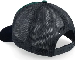 Epa Jet Fighter Velvet Green/Navy/Black A-Frame Trucker - Calza Pennello