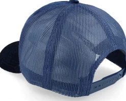 Epa Jet Fighter Velvet Navy A-Frame Trucker - Calza Pennello