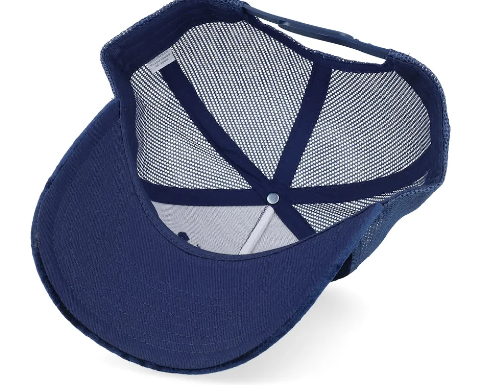 Epa Jet Fighter Velvet Navy A-Frame Trucker - Calza Pennello