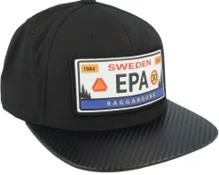Epa Registreringsskylt Carbon/Black Snapback - Iconic