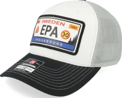 Epa Registreringsskylt White/Aluminium/Black - Iconic