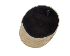 Erik Cord Beige Flat Cap - Mayser