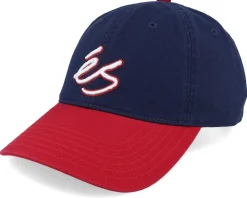 Es Script Navy/Red Dad Cap - éS