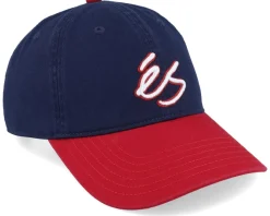 Es Script Navy/Red Dad Cap - éS