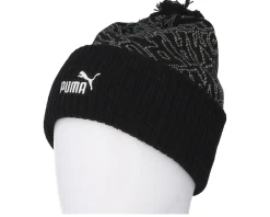Essential Beanie Black Pom - Puma