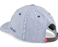 Essential Cap Multi Stripe Navy/White Dad Cap - Levi's