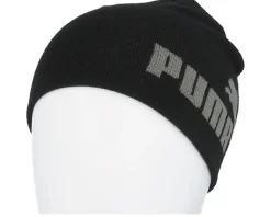 Essential No 1 Logo Cuffless Jr Black Beanie - Puma