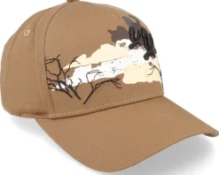 Explorer Curved Peak Almond Adjustable - King Apparel