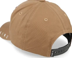 Explorer Curved Peak Almond Adjustable - King Apparel