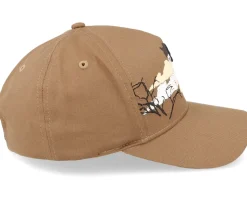 Explorer Curved Peak Almond Adjustable - King Apparel