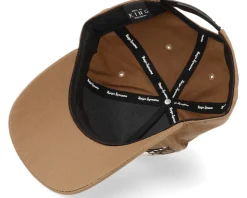 Explorer Curved Peak Almond Adjustable - King Apparel