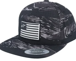 Extol Hat Black Snapback - Alpinestars