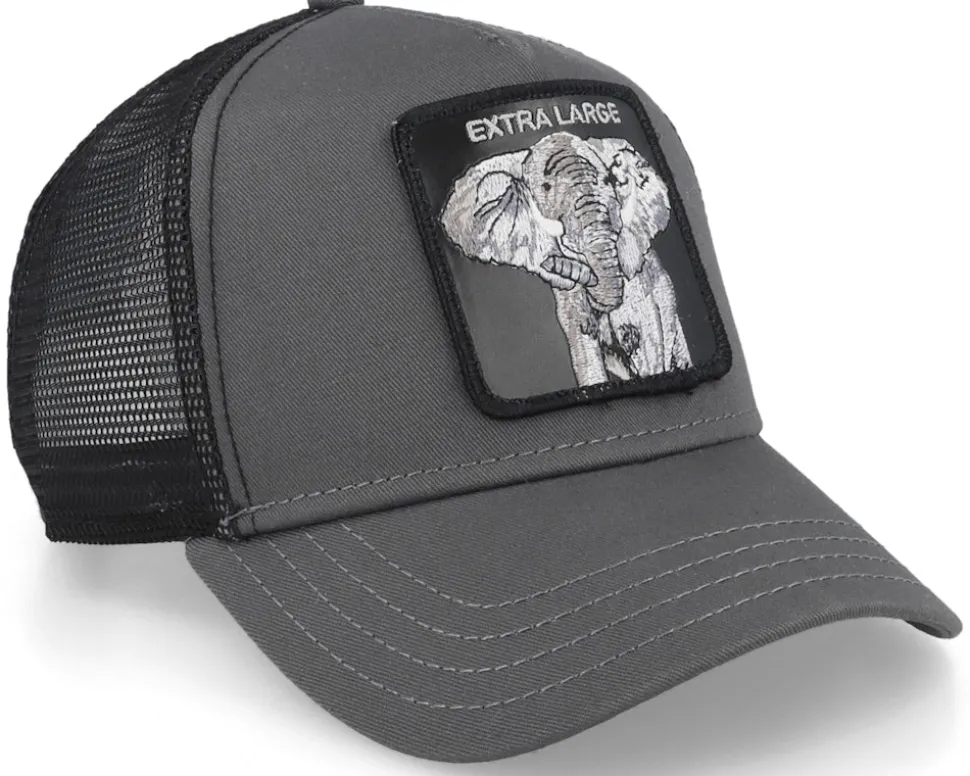 Extra Large Grey/Black Trucker - Goorin Bros.