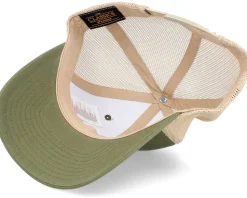Extreme Mountain Climbing Olive/Khaki Trucker - Wild Spirit