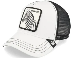 Exxxtreme Safari White/Black A-frame Trucker - Goorin Bros.
