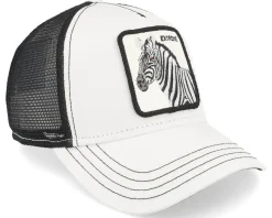 Exxxtreme Safari White/Black A-frame Trucker - Goorin Bros.