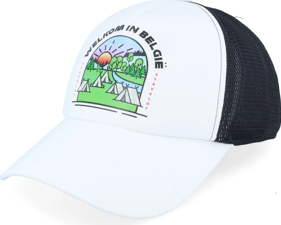 F1 Belgian GP Race Special Spa White/Black Trucker - Formula One