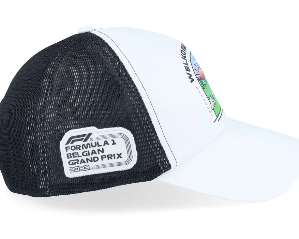 F1 Belgian GP Race Special Spa White/Black Trucker - Formula One