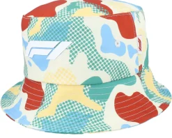 F1 Logo 25 Cream Camo Bucket - Formula One