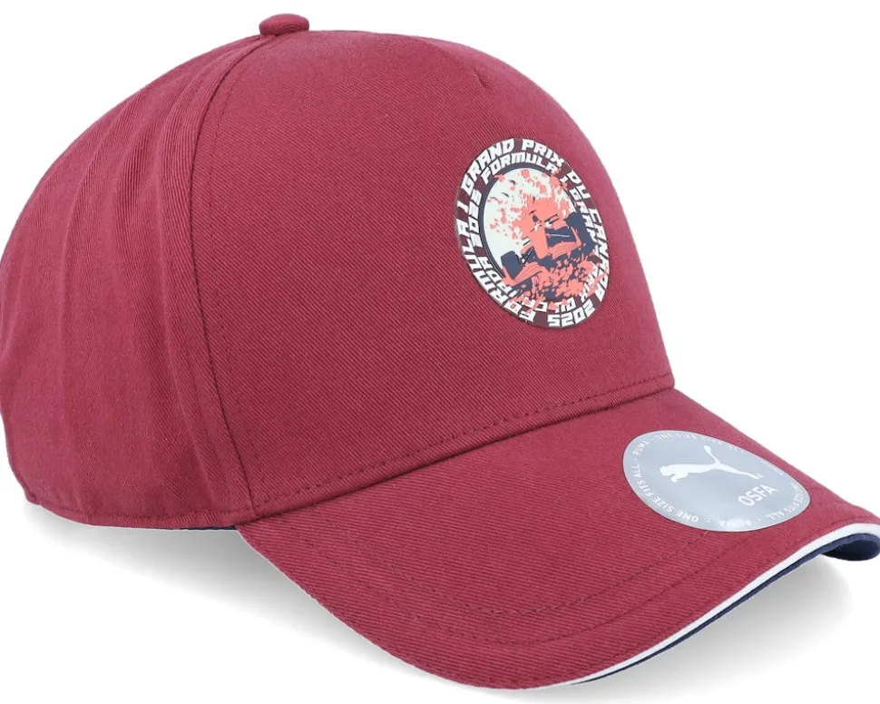 F1 Logo 25 Race Special Montreal Maroon Red A-Frame Adjustable - Puma