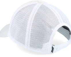 F1 Logo Boucle Foam White Heather Trucker - Formula One