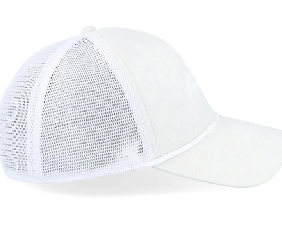 F1 Logo Boucle Foam White Heather Trucker - Formula One