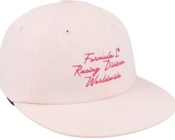 F1 Logo Formula 1 Racing Division Worldwide F1 24 Primrose Pink Snapback - Formula One
