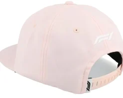 F1 Logo Formula 1 Racing Division Worldwide F1 24 Primrose Pink Snapback - Formula One