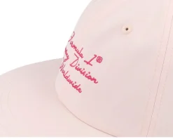 F1 Logo Formula 1 Racing Division Worldwide F1 24 Primrose Pink Snapback - Formula One