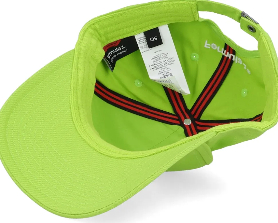 F1 Logo Lime Green Adjustable - Formula One