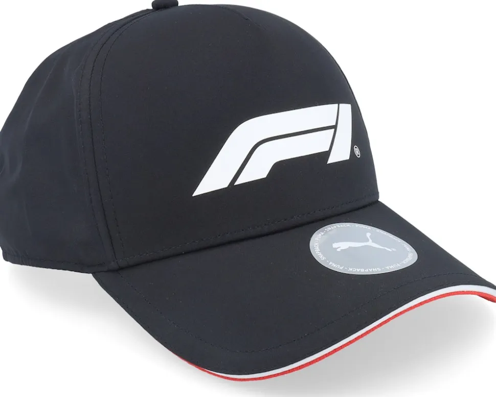 F1 Logo Puma Essential Black A-Frame Adjustable - Formula One