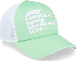 F1 Pastel Miami Green/White Trucker - Formula One