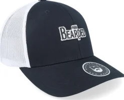 Fab Beardedmania Black/White Trucker - Bearded Man
