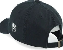 Fab Beardedmania Ripped Black Dad Cap - Bearded Man