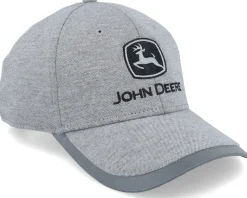 Fabric Heather Grey/Reflective Adjustable - John Deere