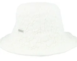 Fabric Quilted White Cloche - Seeberger