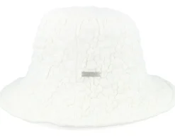 Fabric Quilted White Cloche - Seeberger