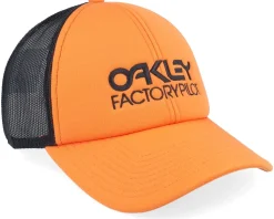 Factory Pilot Hat Burnt Orange Trucker - Oakley