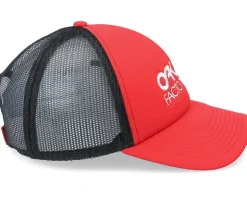 Factory Pilot Hat Red Line/Black Trucker - Oakley
