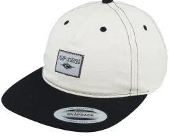 Fade Out Icon Cap Bone/Black Strapback - Rip Curl
