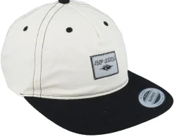 Fade Out Icon Cap Bone/Black Strapback - Rip Curl