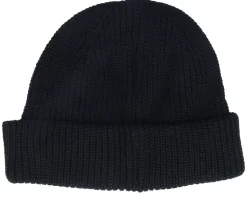 Fade Out Icon Shallow Beanie Black Cuff - Rip Curl