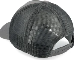 Faded Retro Charcoal A-Frame Trucker - Salty Crew