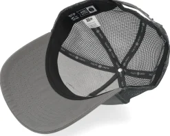 Faded Retro Charcoal A-Frame Trucker - Salty Crew
