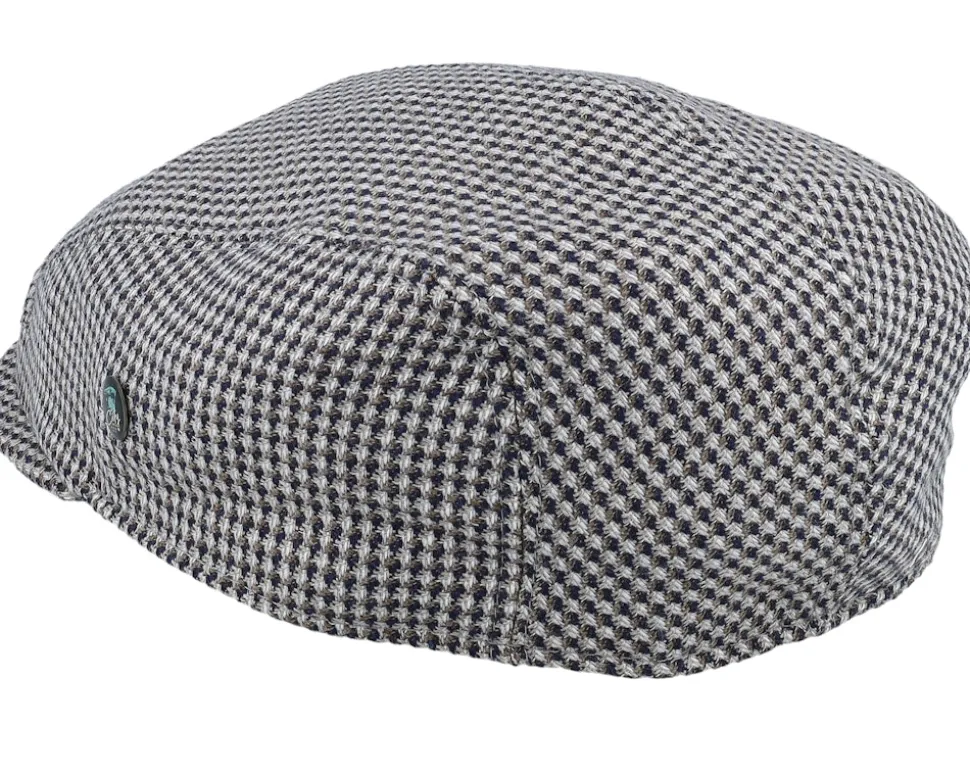 Fantasie Black/Grey Flat Cap - City Sport