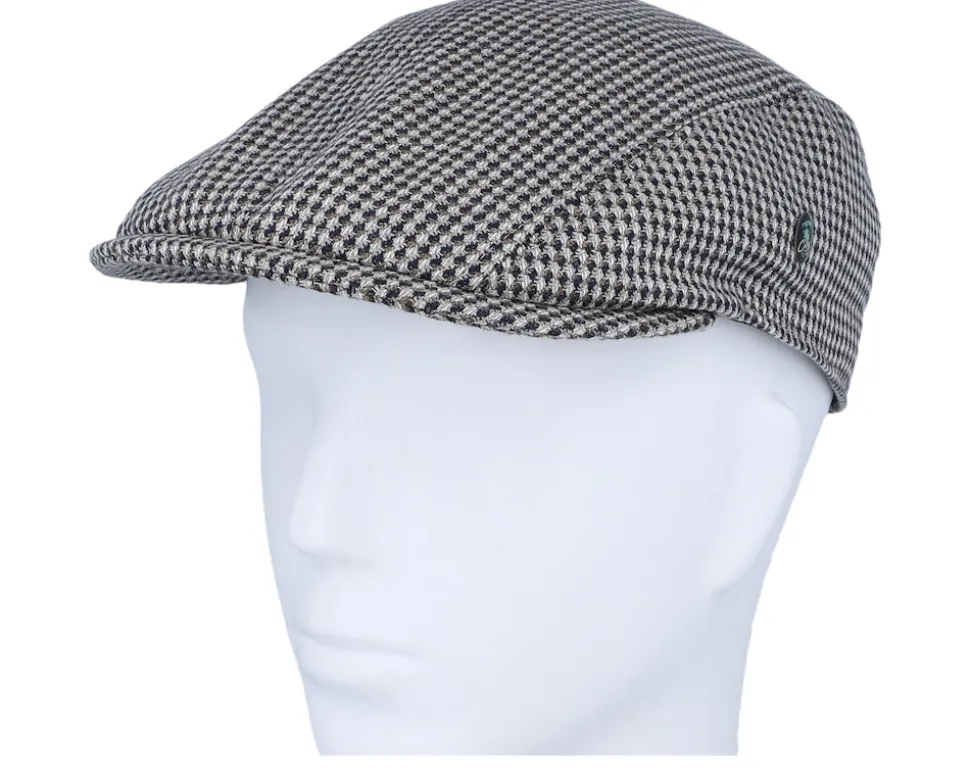 Fantasie Black/Grey Flat Cap - City Sport