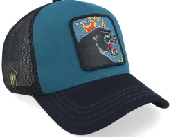 Fantastic Beast Black Panther Black/Blue Trucker - Capslab