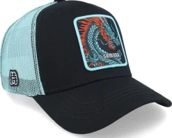 Fantastic Beasts Dragon Black/Light Blue Trucker - Capslab